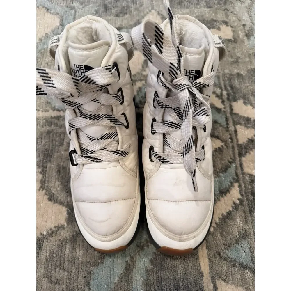 The North Face ThermoBall Winter Boots Womens Multi Waterproof Lace-Up WP Sz 10